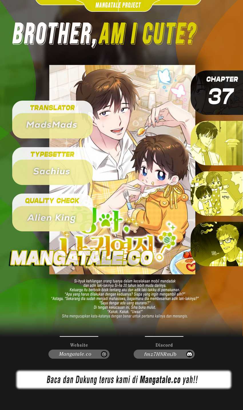 Komik Brother, Am I Cute? Chapter 37 gambar 1