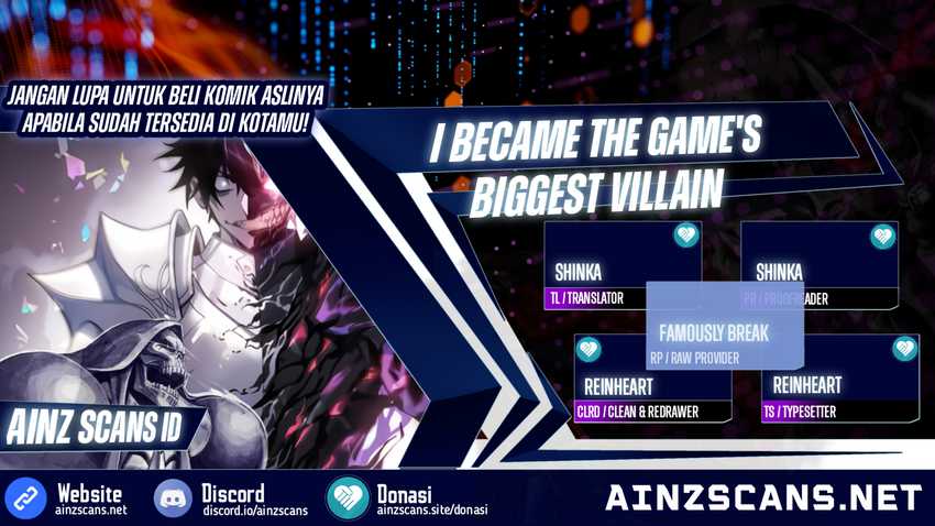 Komik I Became The Game’s Biggest Villain Chapter 24 gambar 1