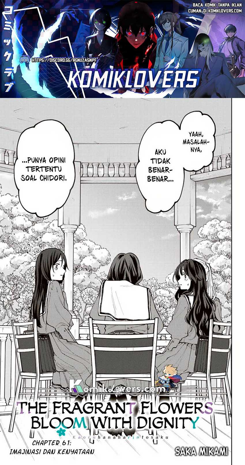 Manga Kaoru Hana wa Rin to Saku Chapter 61 gambar 2