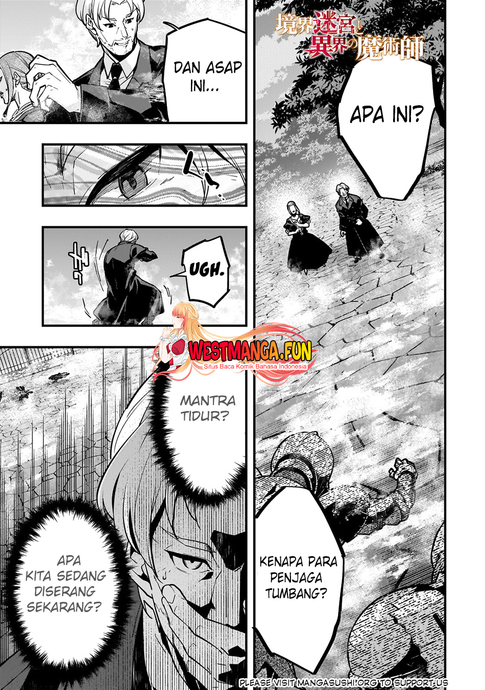Manga Kyoukai Meikyuu to Ikai no Majutsushi Chapter 70 gambar 2