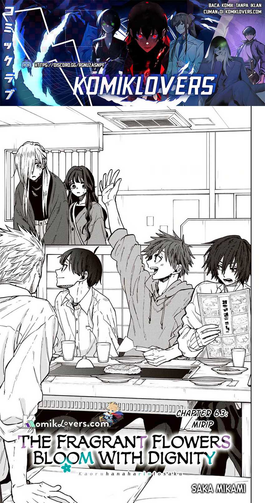 Manga Kaoru Hana wa Rin to Saku Chapter 63 gambar 2