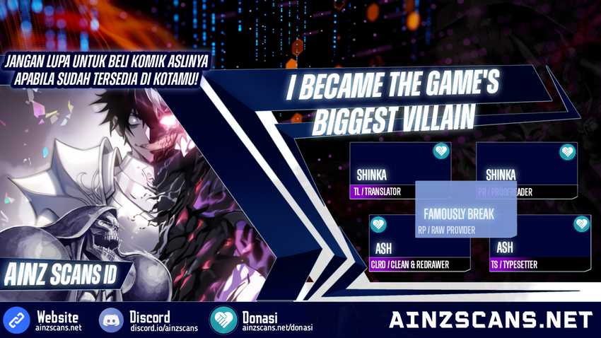 Komik I Became The Game’s Biggest Villain Chapter 26 gambar 1