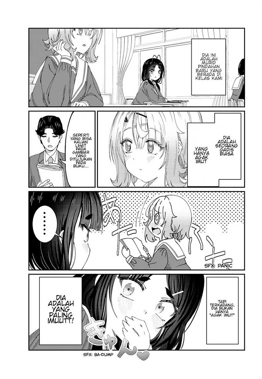 Komik Kimi wa Yakamashi Tojite yo Kuchi wo! Chapter 02.5 gambar 1