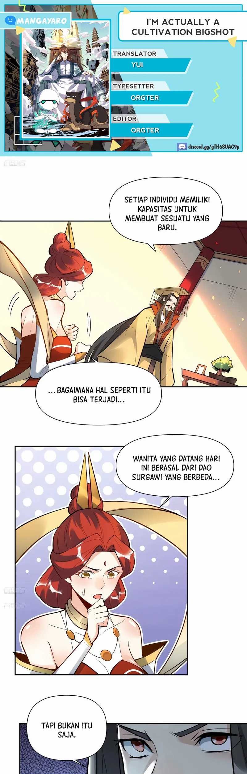 Komik I’m Actually A Cultivation Bigshot Chapter 382 gambar 1