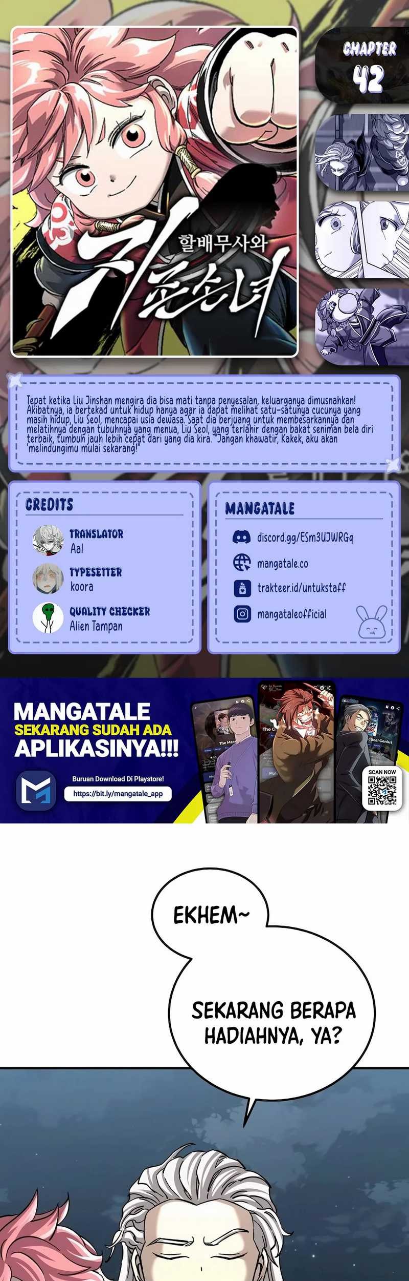 Komik Warrior Grandpa and Supreme Granddaughter Chapter 42 gambar 1