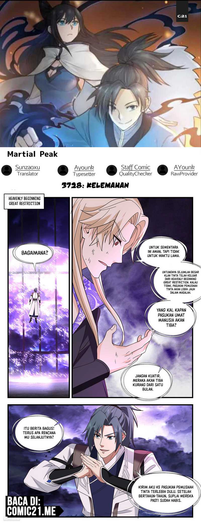 Komik Martial Peak Part 2 Chapter 3728 gambar 1