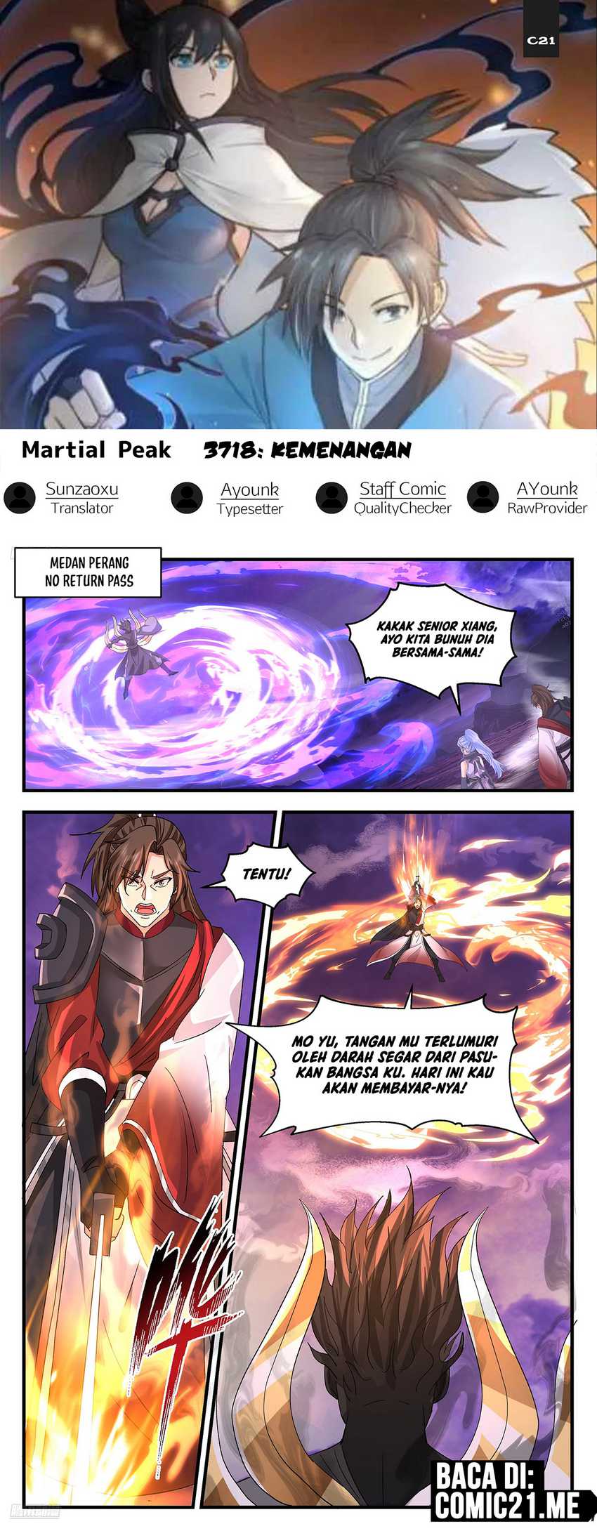 Komik Martial Peak Part 2 Chapter 3718 gambar 1