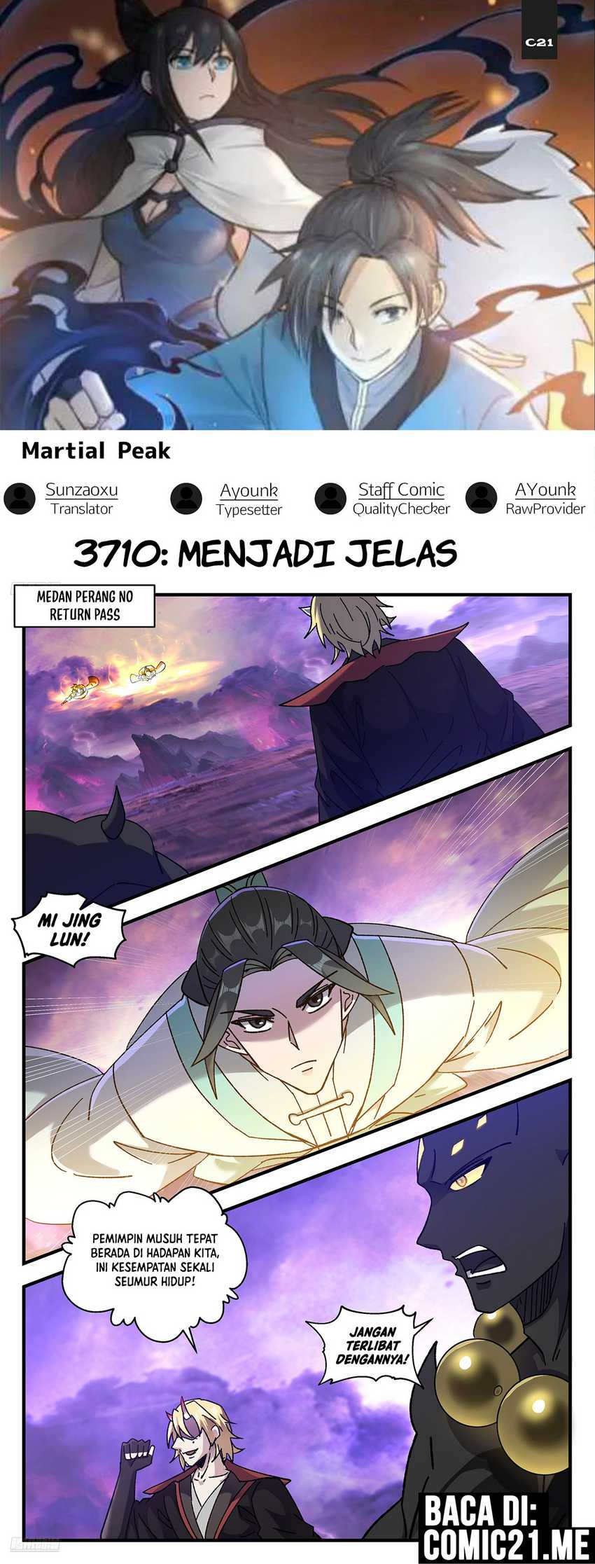 Komik Martial Peak Part 2 Chapter 3710 gambar 1