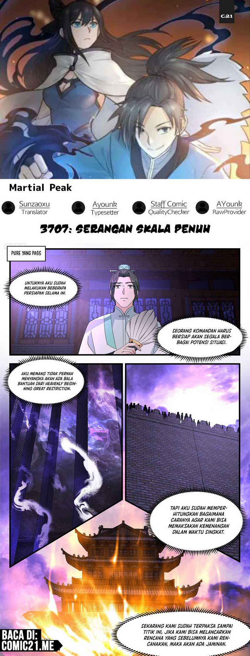 Komik Martial Peak Part 2 Chapter 3707 gambar 1