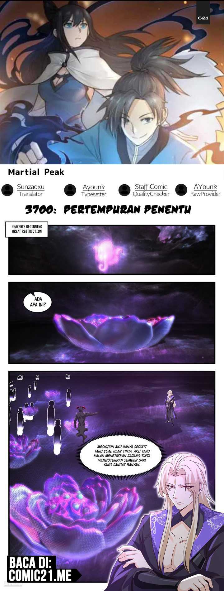 Komik Martial Peak Part 2 Chapter 3700 gambar 1