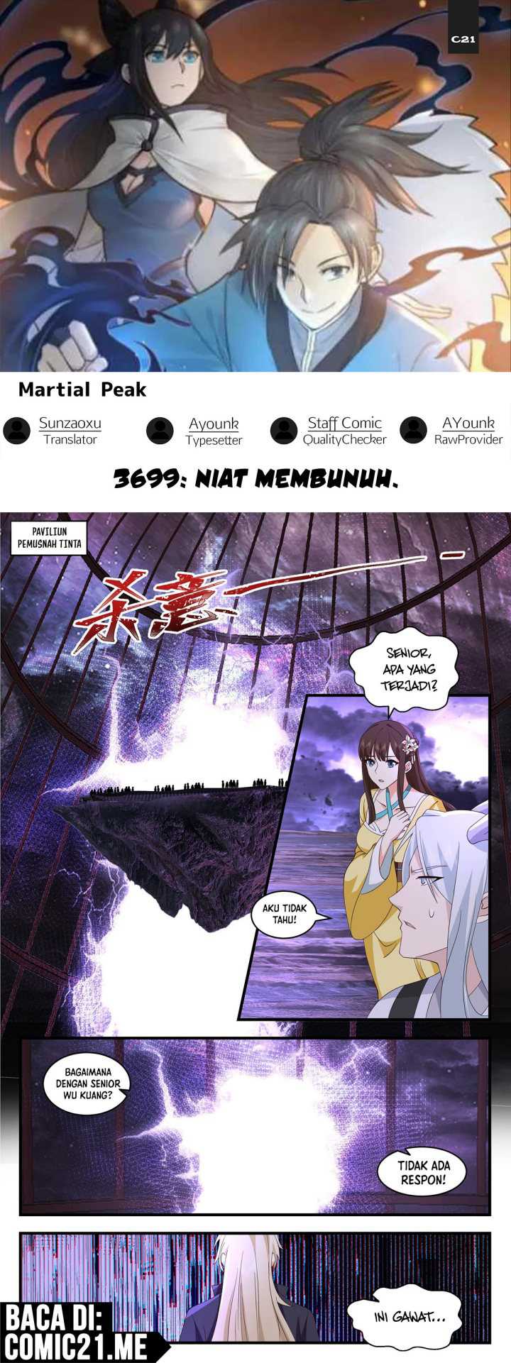 Komik Martial Peak Part 2 Chapter 3699 gambar 1