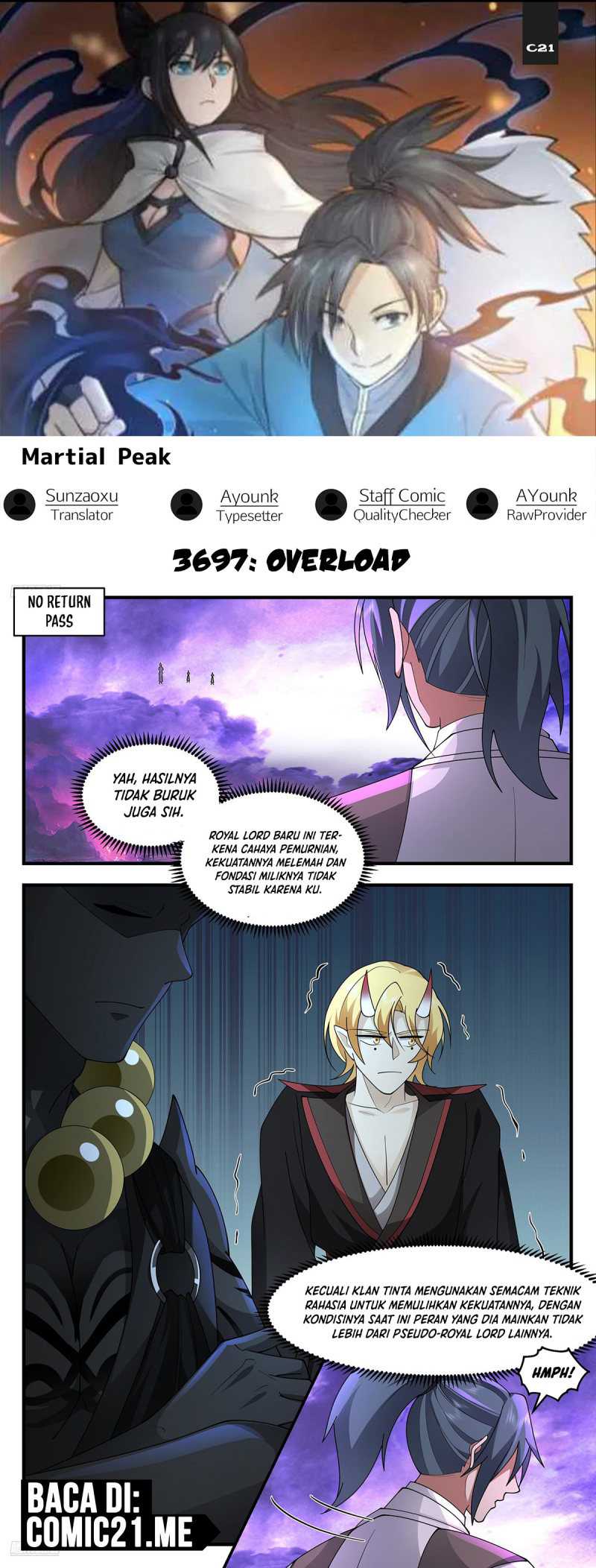 Komik Martial Peak Part 2 Chapter 3697 gambar 1