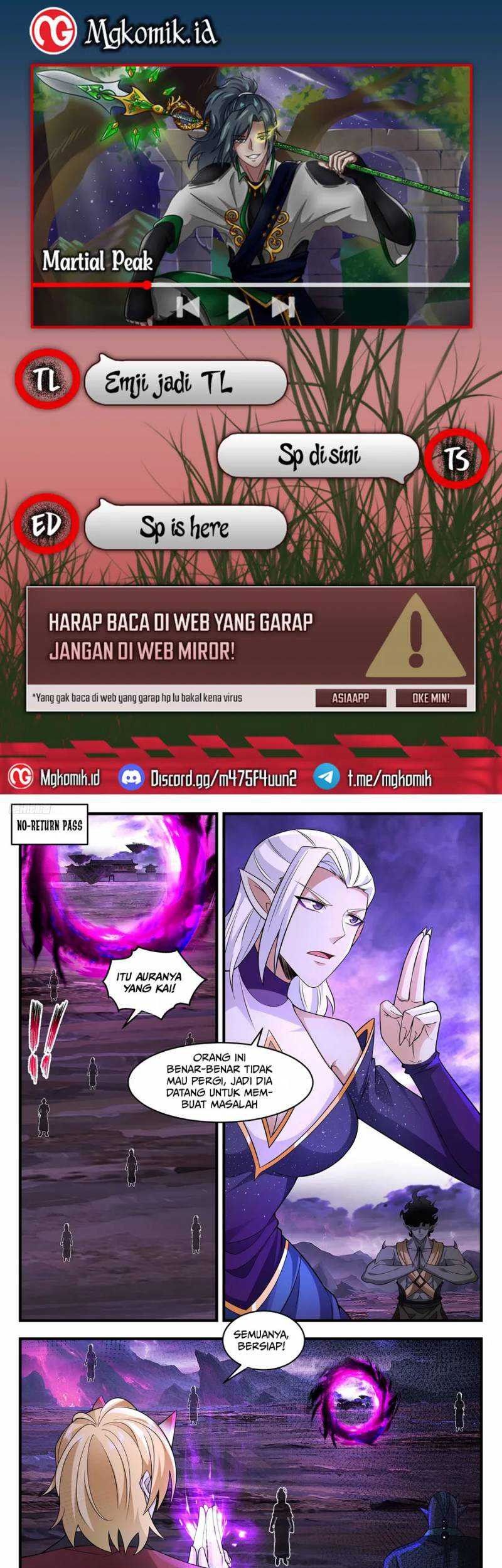 Komik Martial Peak Part 2 Chapter 3695 gambar 1