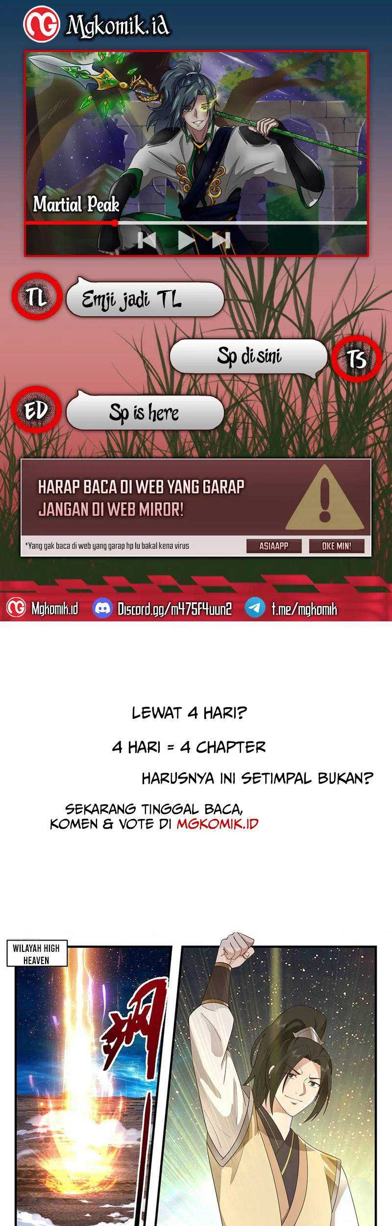 Komik Martial Peak Part 2 Chapter 3668 gambar 1