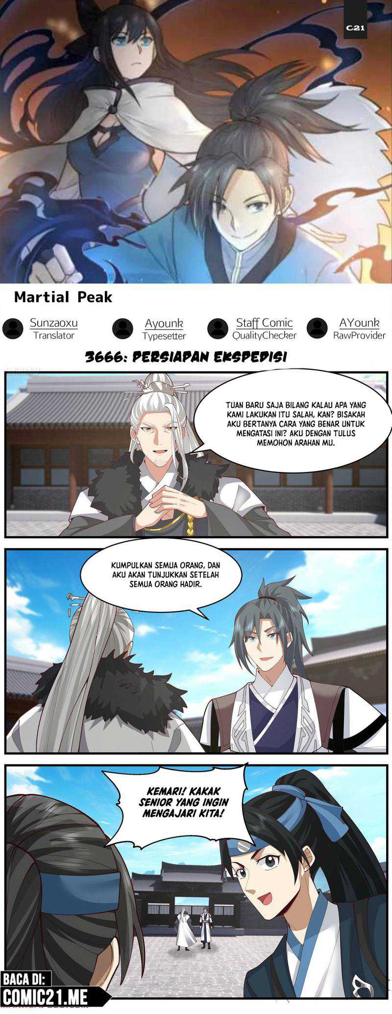 Komik Martial Peak Part 2 Chapter 3666 gambar 1