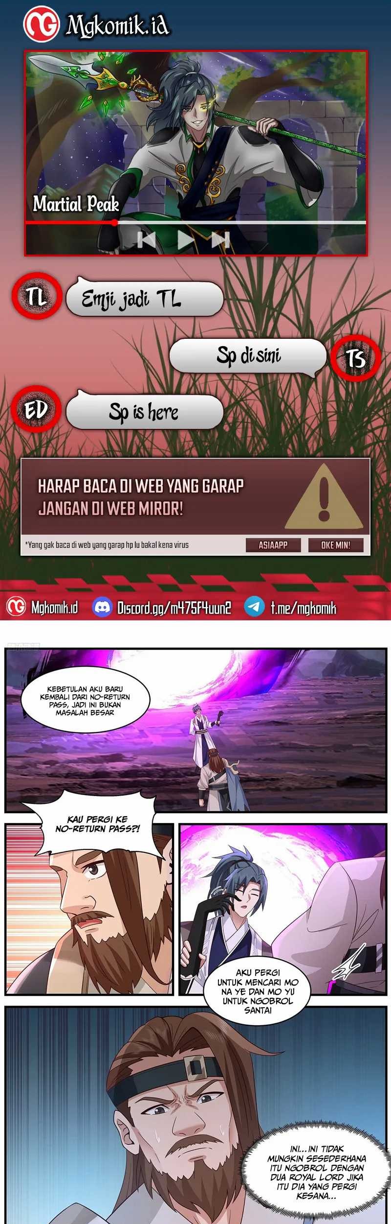 Komik Martial Peak Part 2 Chapter 3656 gambar 1