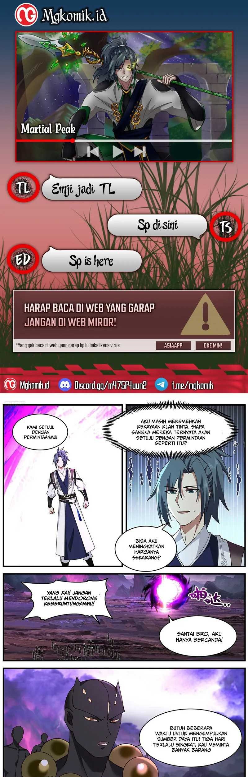 Komik Martial Peak Part 2 Chapter 3651 gambar 1