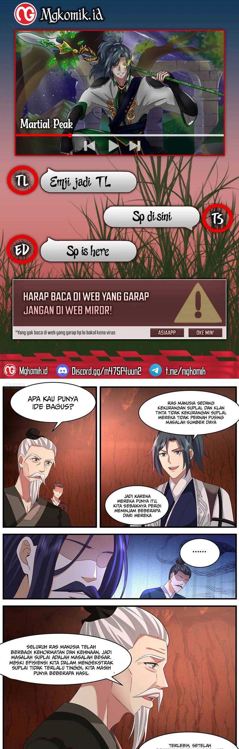 Komik Martial Peak Part 2 Chapter 3645 gambar 1