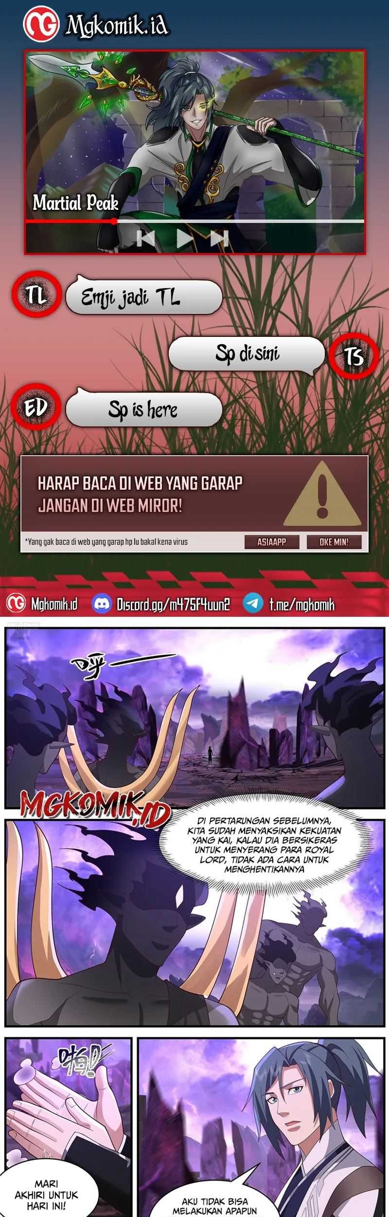 Komik Martial Peak Part 2 Chapter 3643 gambar 1