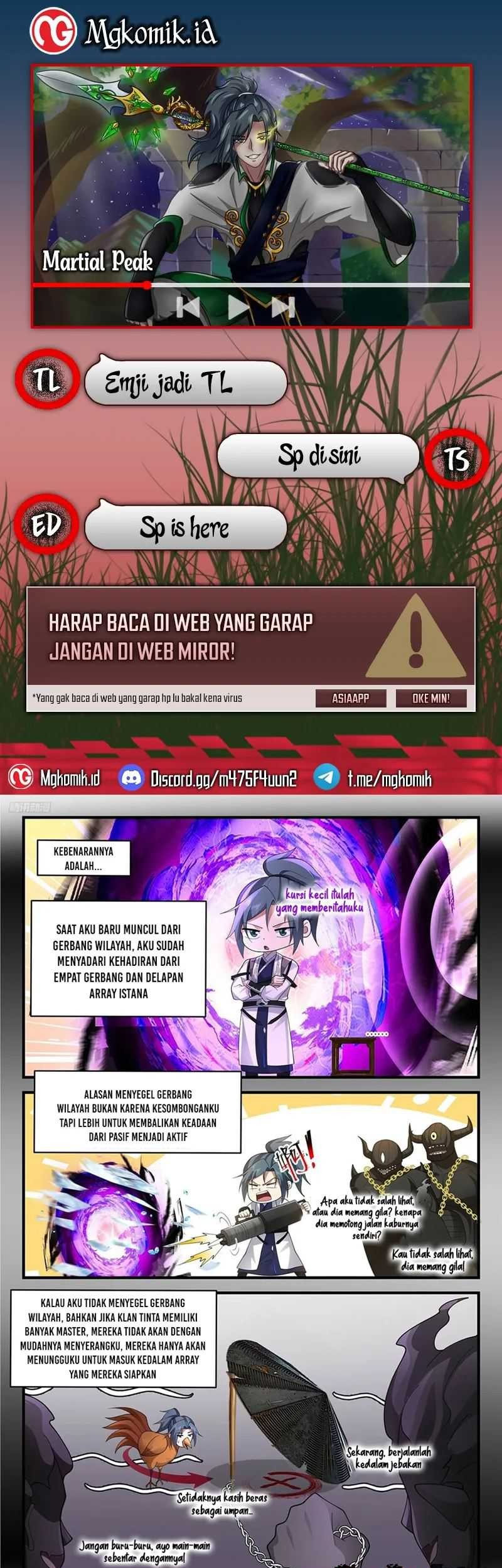 Komik Martial Peak Part 2 Chapter 3642 gambar 1