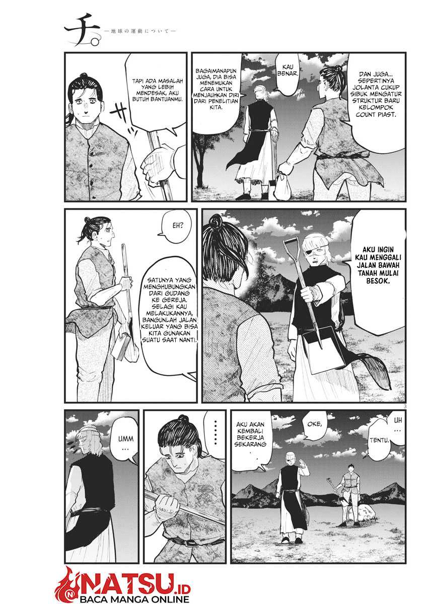 Chi – Chikyuu no Undou ni Tsuite Chapter 23 - Halaman 4