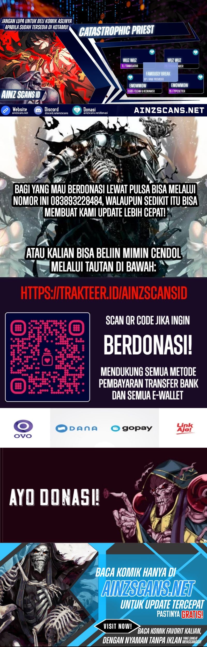 Komik Catastrophic Priest Chapter 10 gambar 1