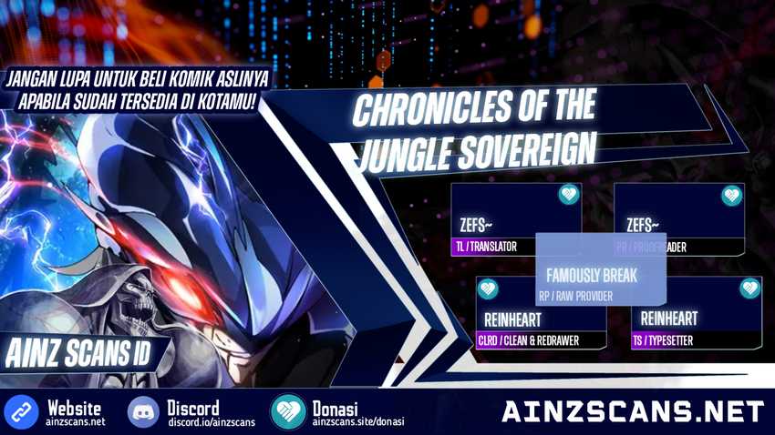 Komik Chronicles Of The Jungle Sovereign Chapter 01 gambar 1