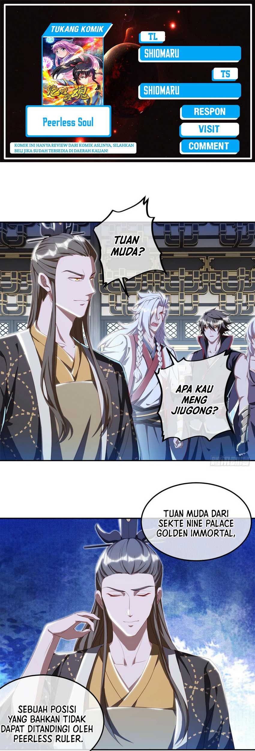 Komik Peerless Soul Chapter 646 gambar 1