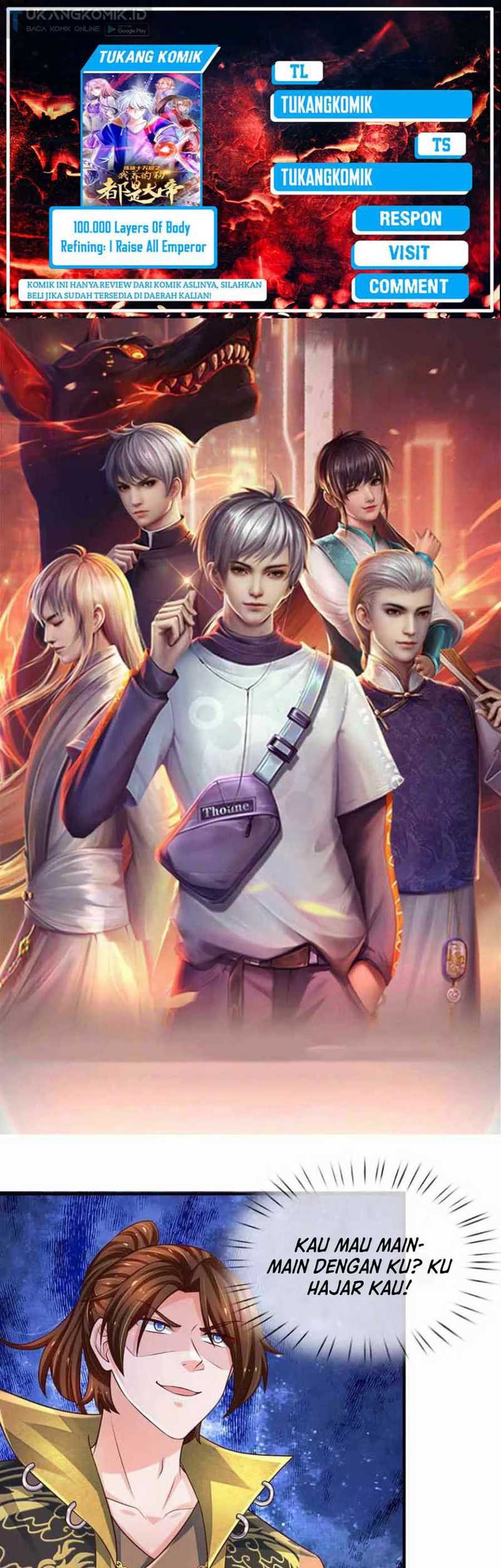 Komik 100.000 Layers Of Body Refining: I Raise All Emperor Chapter 241 gambar 1