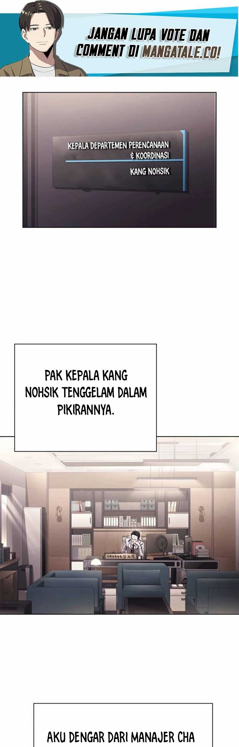 Komik Office Worker Who Sees Fate Chapter 44 gambar 1