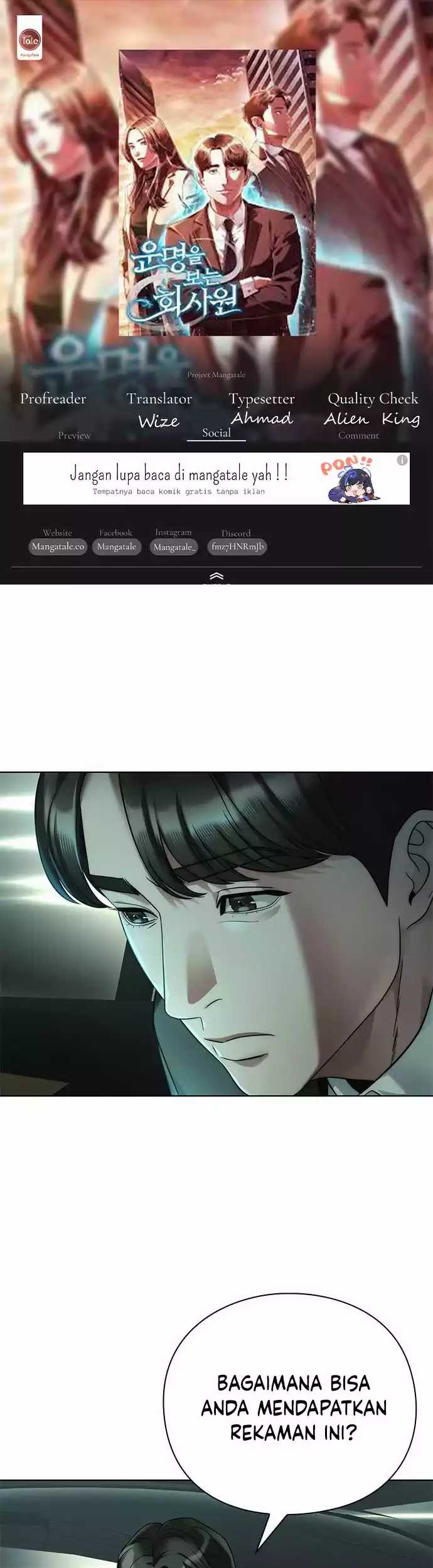 Komik Office Worker Who Sees Fate Chapter 39 gambar 1