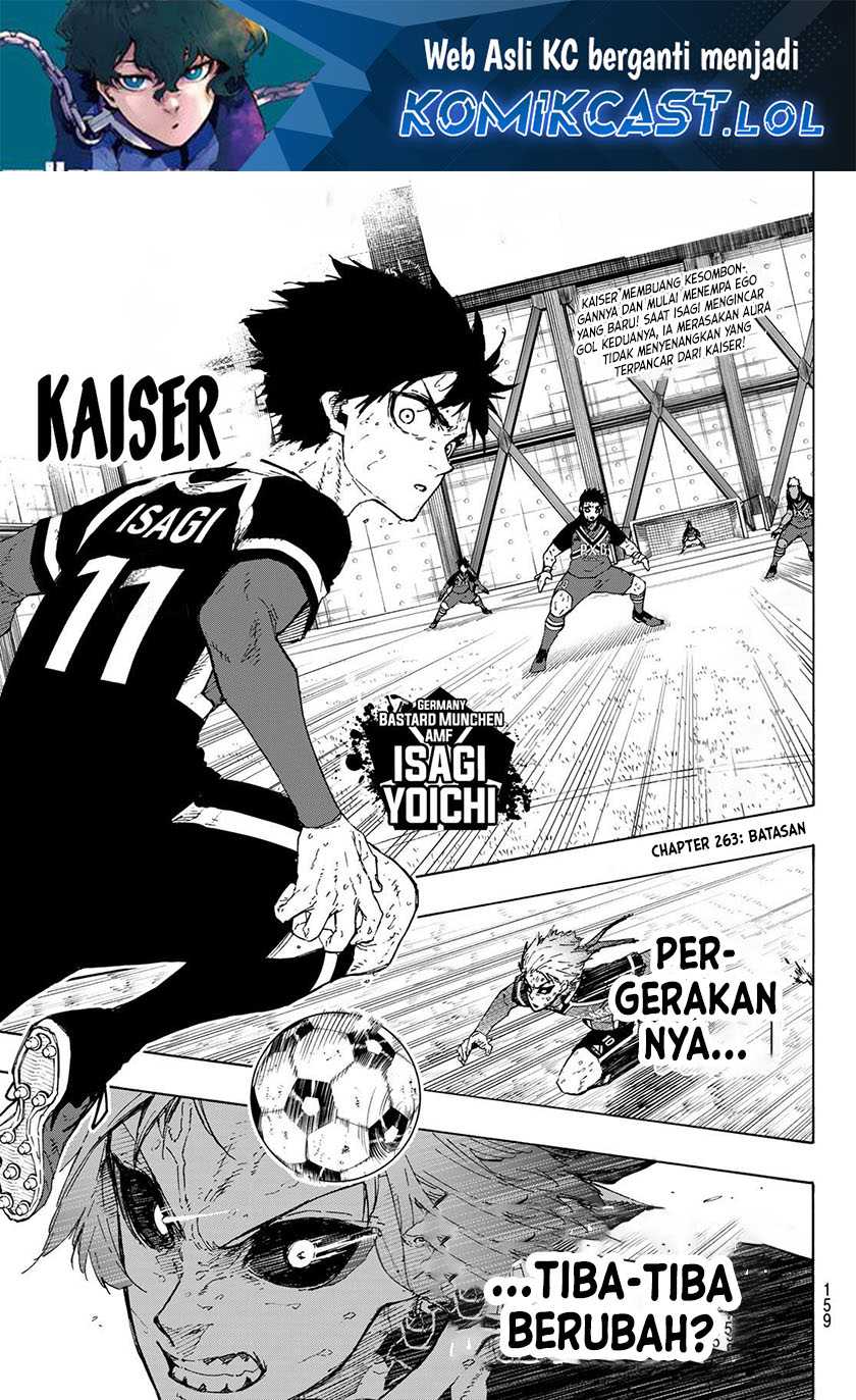 Blue Lock Chapter 263 - Halaman 2