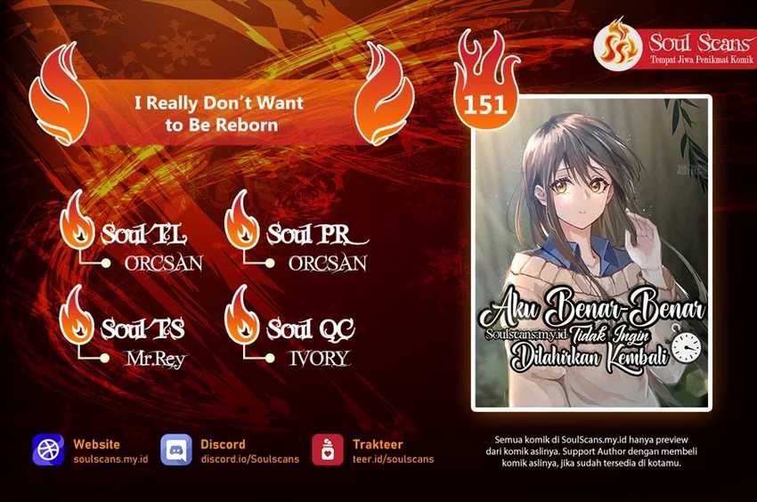 Komik I Really Don’t Want to Be Reborn Chapter 151 gambar 1