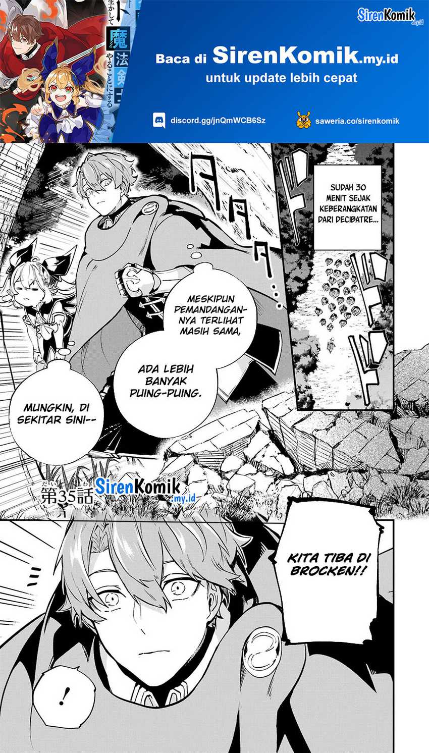 Manga Isekai Cheat Magic Swordsman Chapter 35 gambar 2