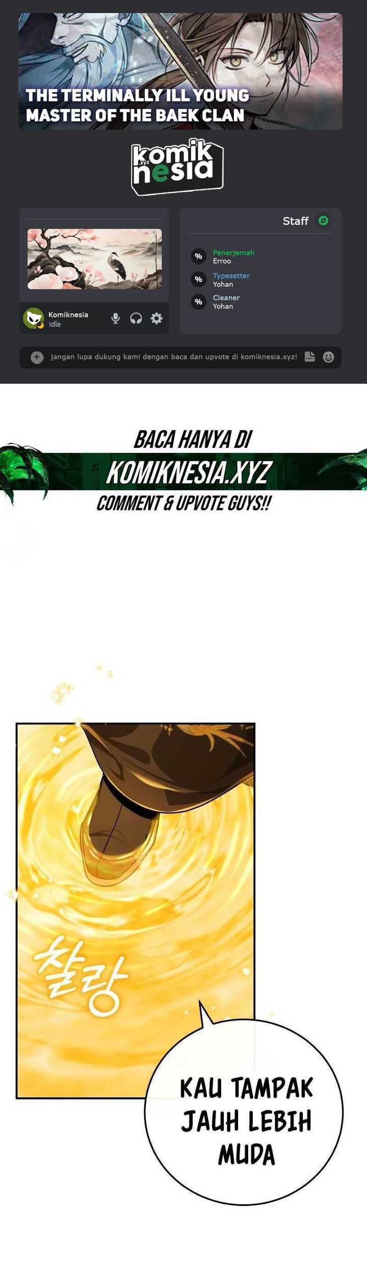 Komik The Terminally Ill Young Master of the Baek Clan Chapter 44 gambar 1