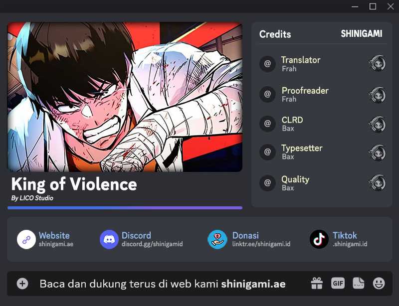 Komik King of Violence Chapter 08 gambar 1
