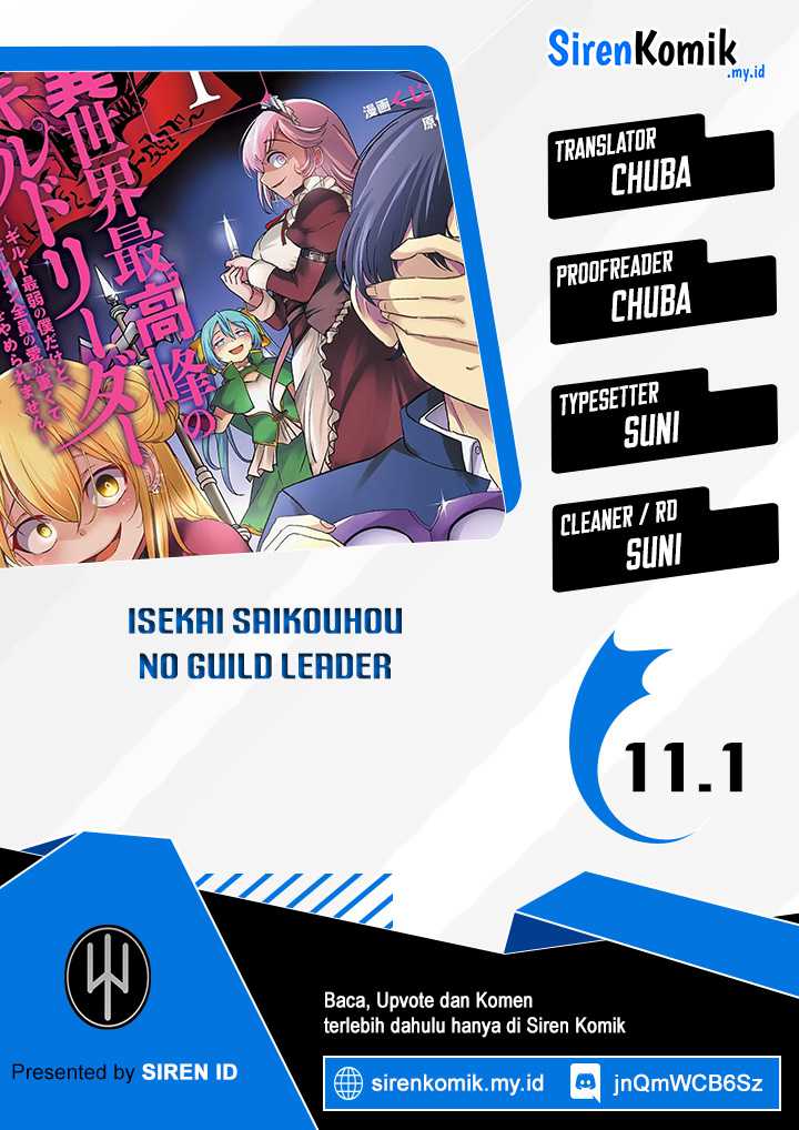 Komik Isekai Saikouhou no Guild Leader Chapter 11.1 gambar 1