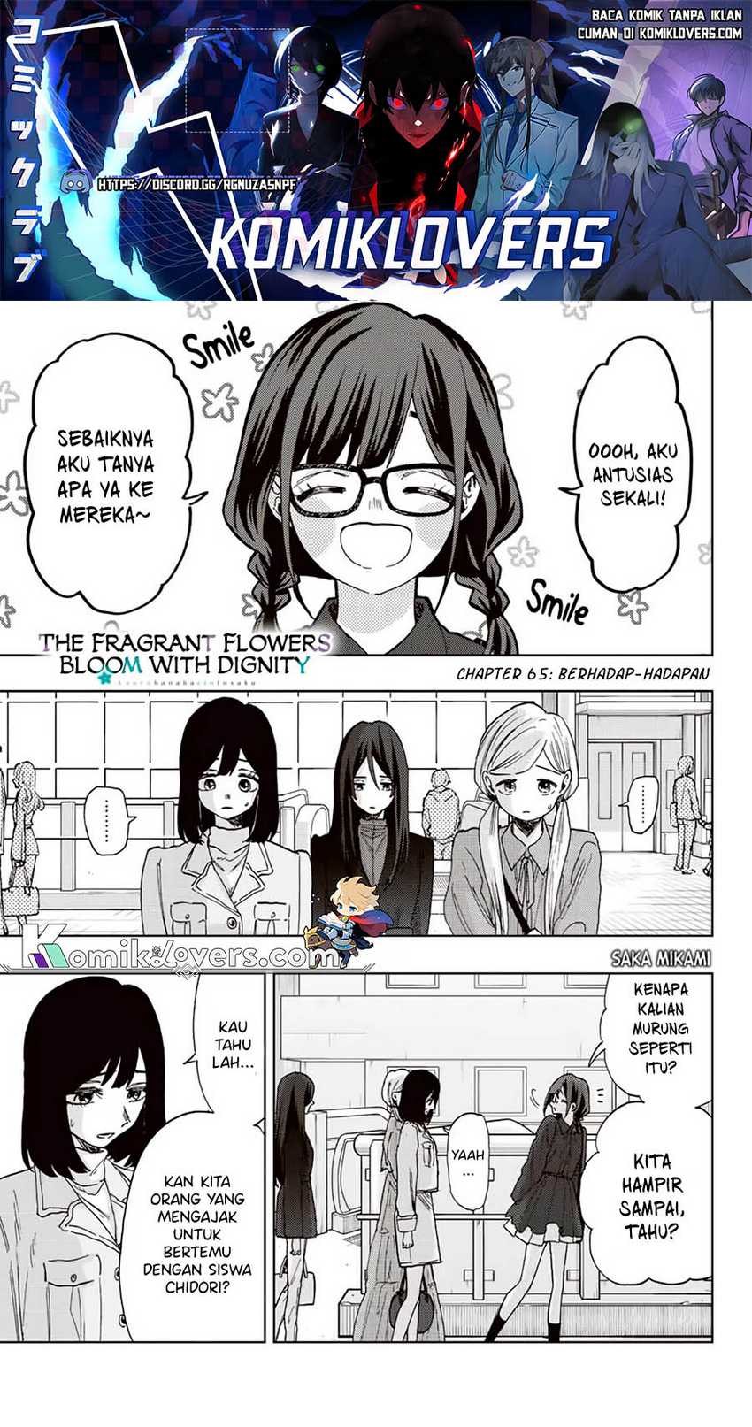 Manga Kaoru Hana wa Rin to Saku Chapter 65 gambar 2