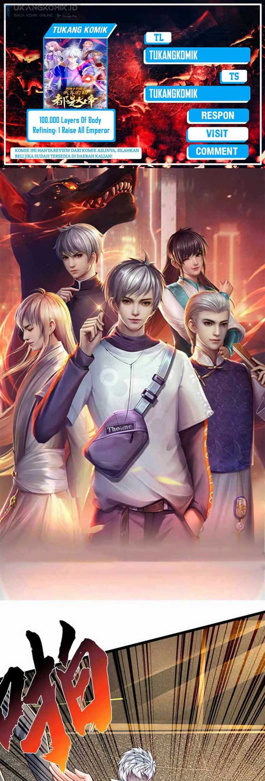 Komik 100.000 Layers Of Body Refining: I Raise All Emperor Chapter 242 gambar 1