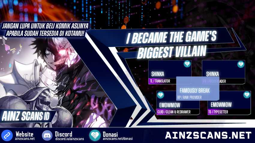 Komik I Became The Game’s Biggest Villain Chapter 29 gambar 1