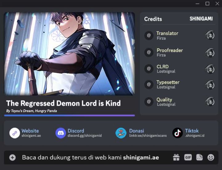 Komik The Regressed Demon Lord Is Kind Chapter 04 gambar 1