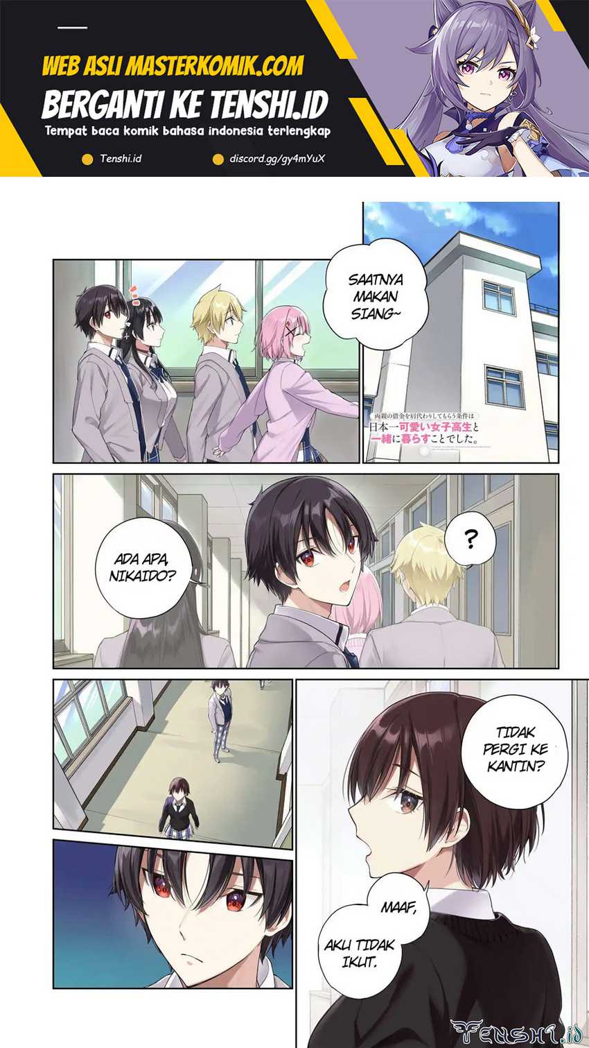 Manga Ryoushin no Shakkin wo Katagawari Shite Morau Jouken wa Nihon’ichi Kawaii Joshikousei to Issho ni Kurasu Koto Deshita Chapter 22 gambar 2