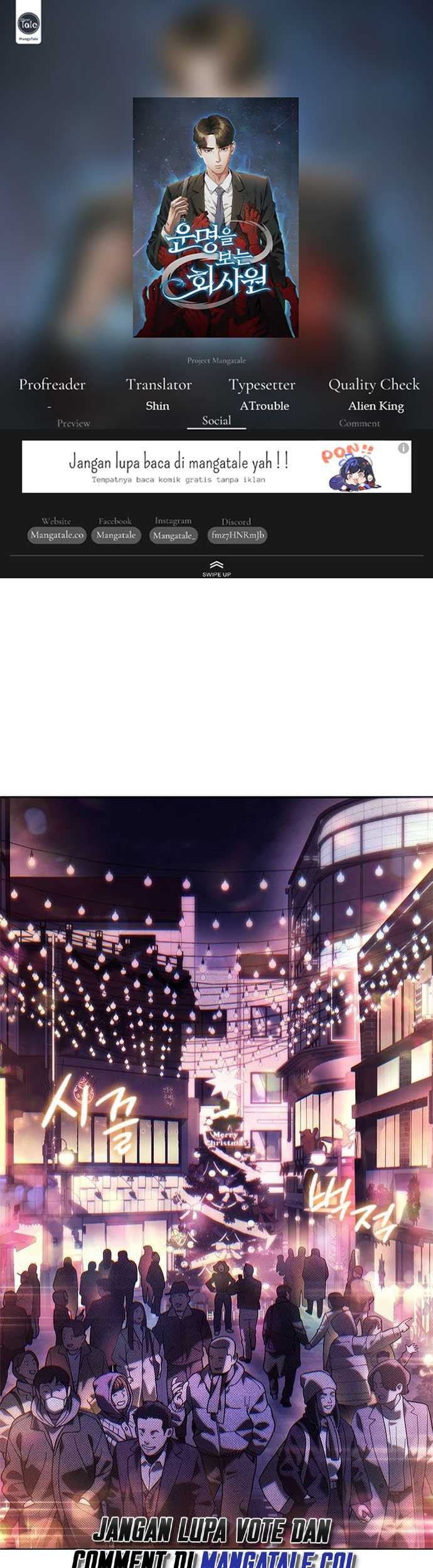 Komik Office Worker Who Sees Fate Chapter 72 gambar 1