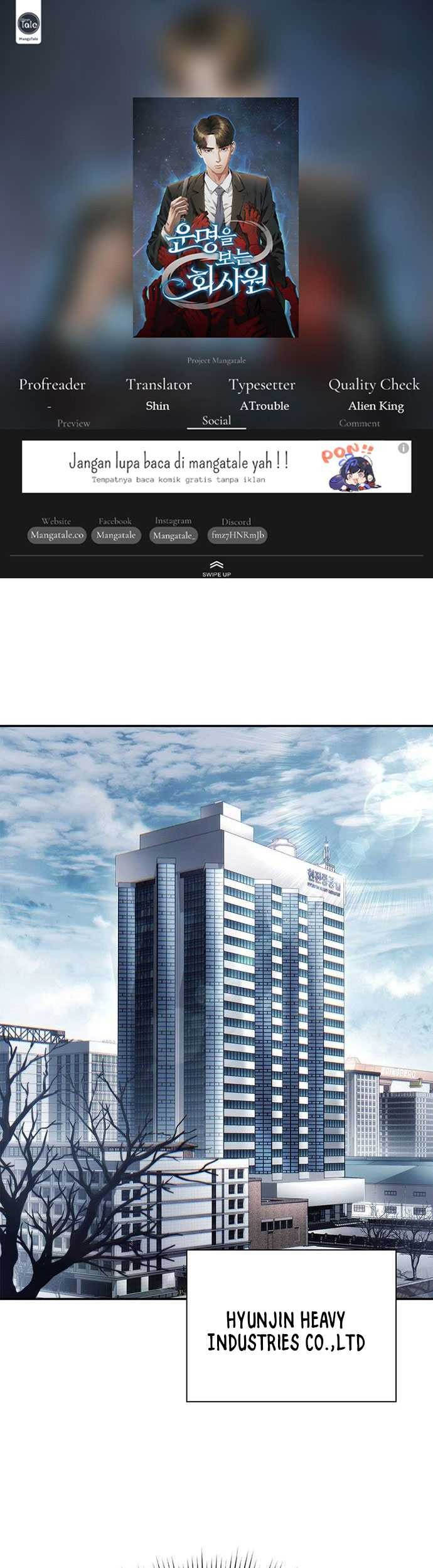 Komik Office Worker Who Sees Fate Chapter 73 gambar 1