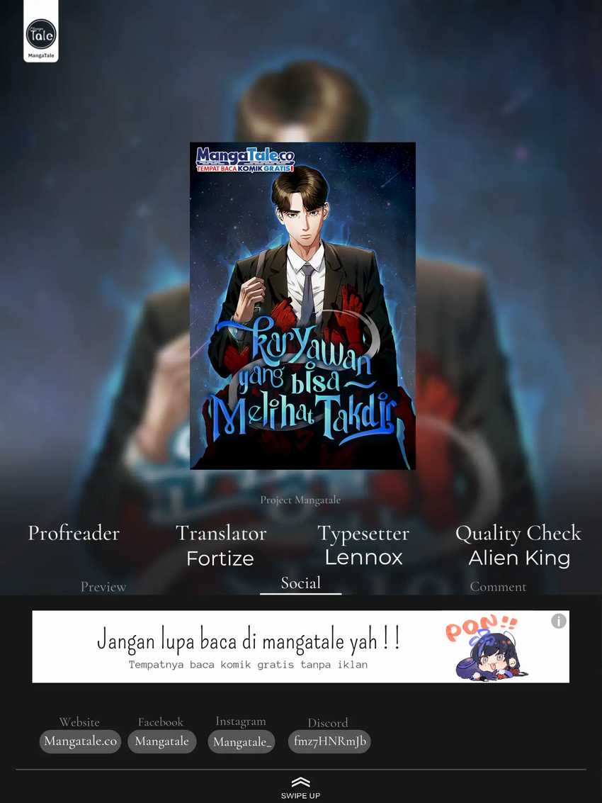 Komik Office Worker Who Sees Fate Chapter 79 gambar 1
