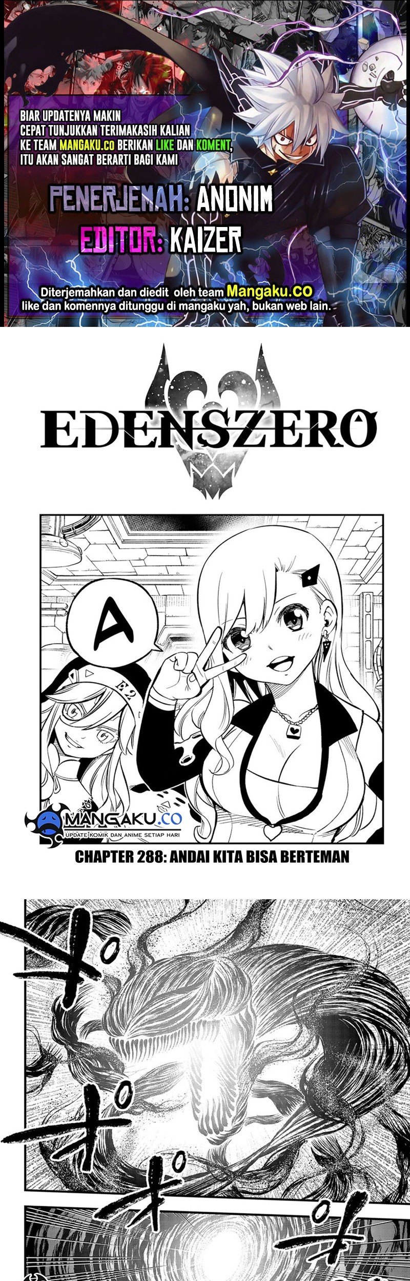 Komik Eden's Zero Chapter 288 gambar 1
