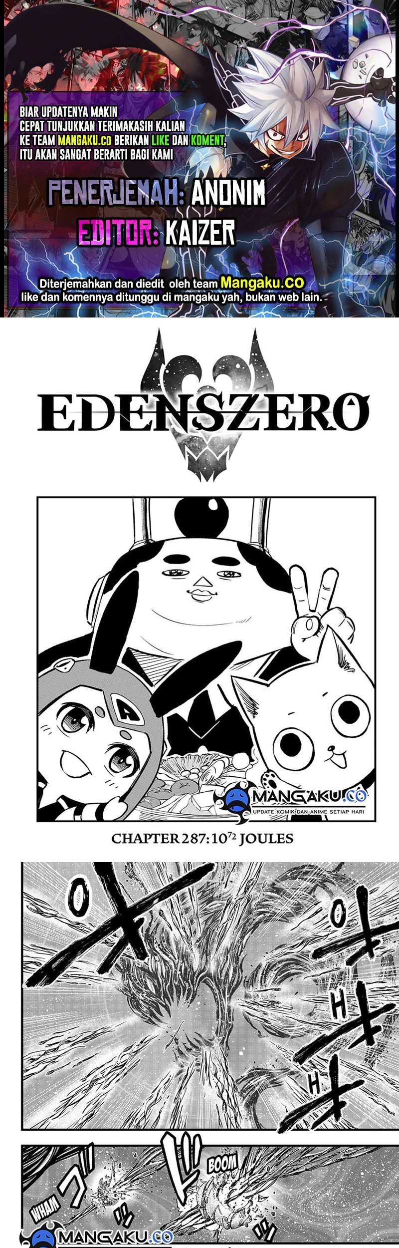 Komik Eden's Zero Chapter 287 gambar 1