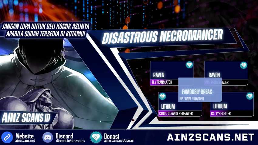 Komik Disastrous Necromancer Chapter 92 gambar 1