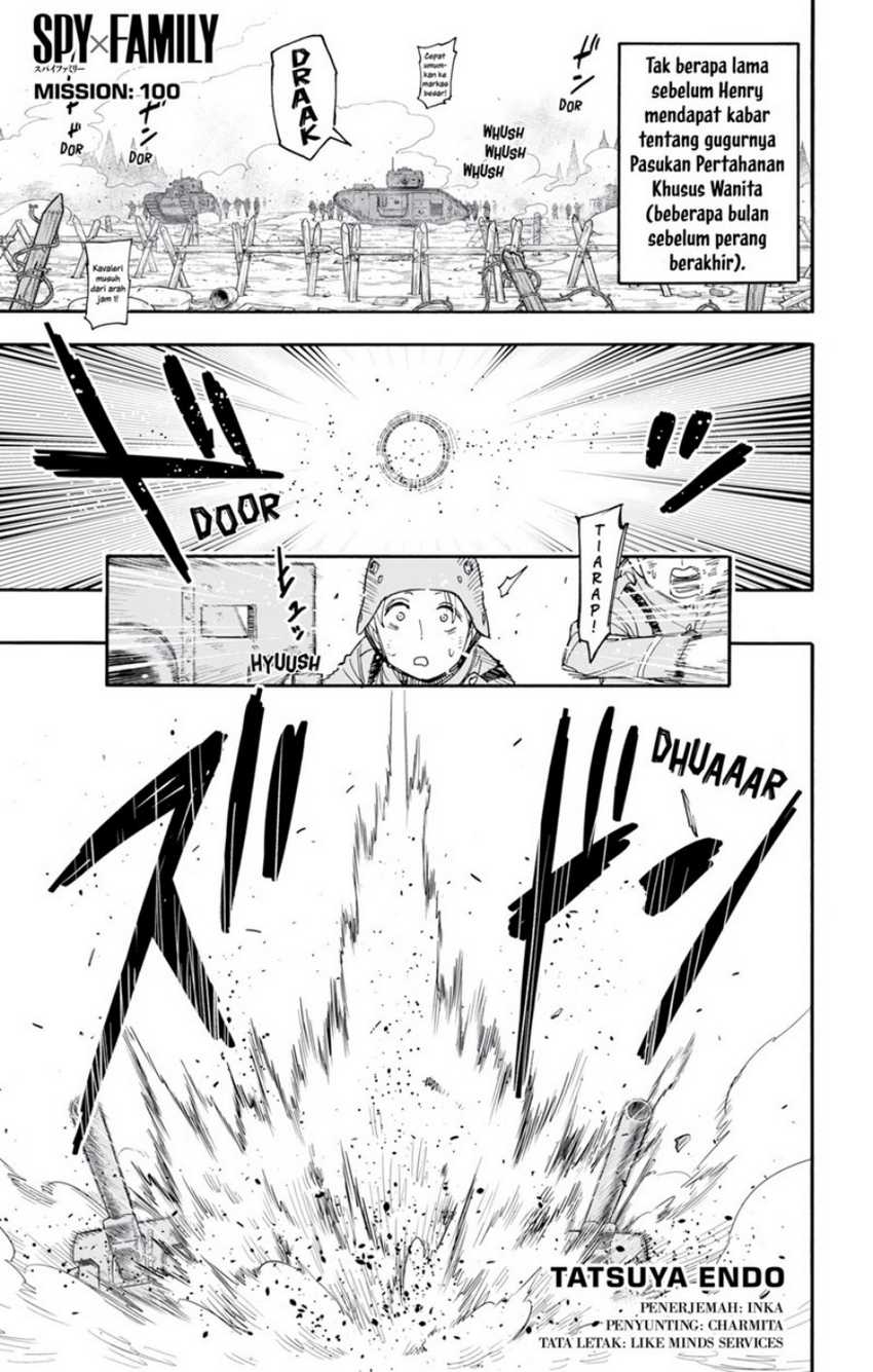 Komik Spy X Family Chapter 100 gambar 1