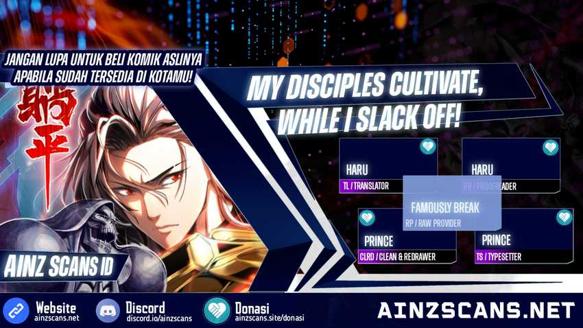 Komik My Disciples Cultivate, While I Slack Off! Chapter 18 gambar 1